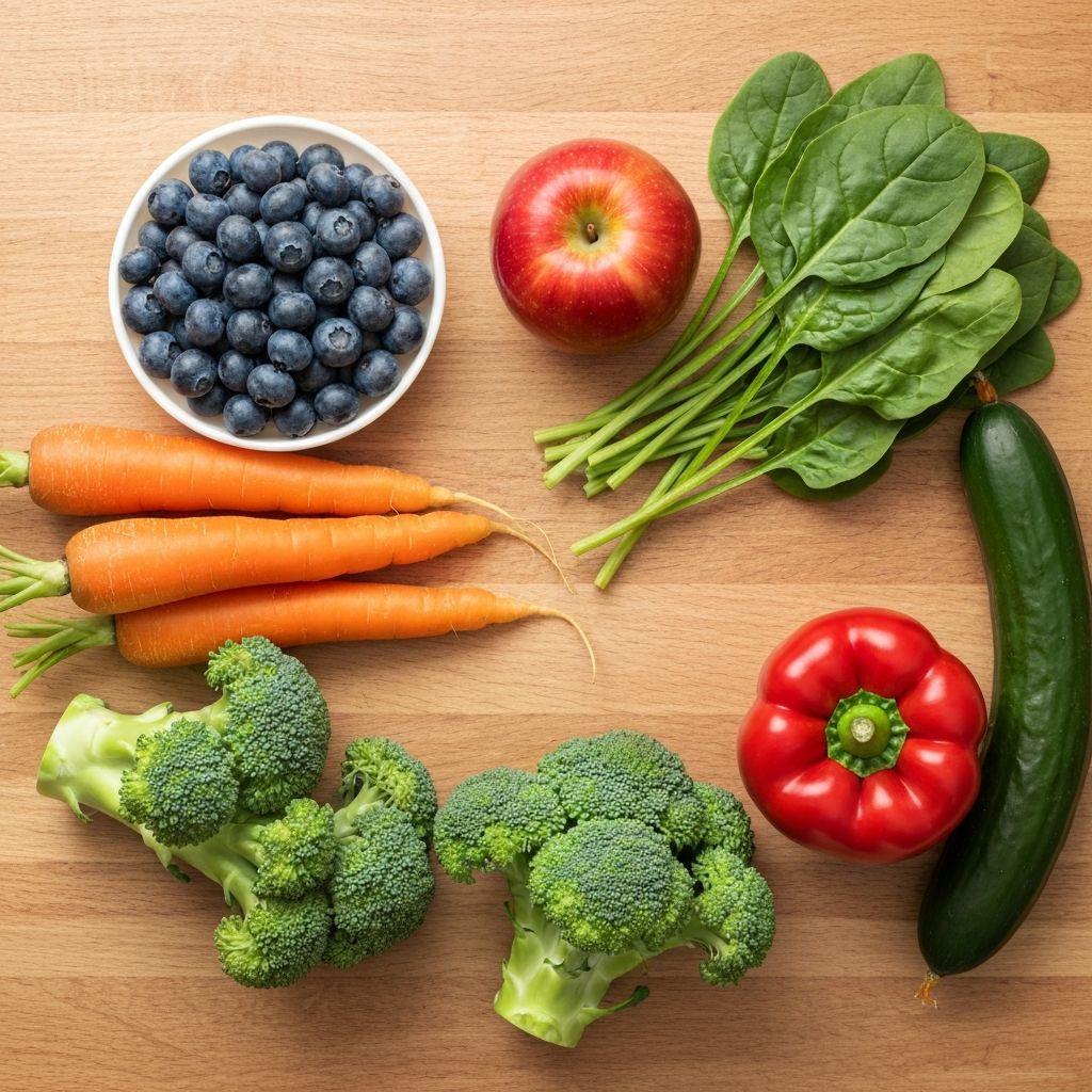 Fresh produce from UK supermarkets